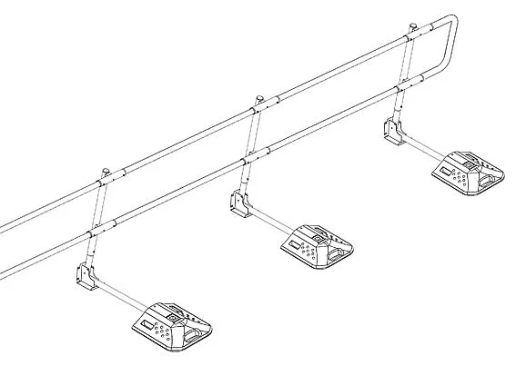 Pro-Guard Freestanding Guardrail