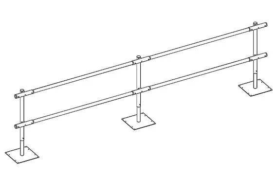 Pro-Guard Freestanding Guardrail