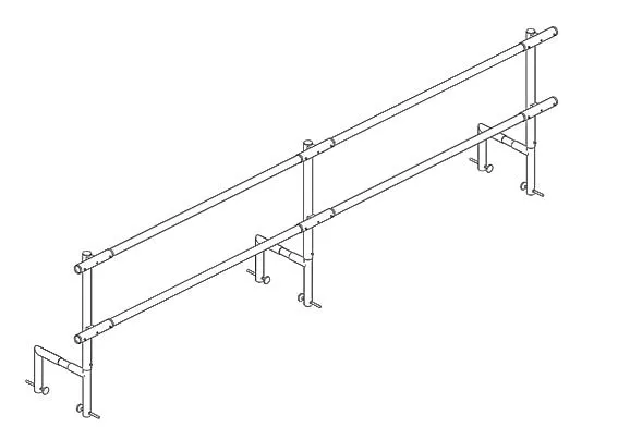 Pro-Guard Freestanding Guardrail