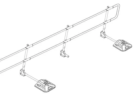 Pro-Guard Freestanding Guardrail