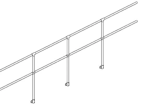 Pro-Guard Freestanding Guardrail